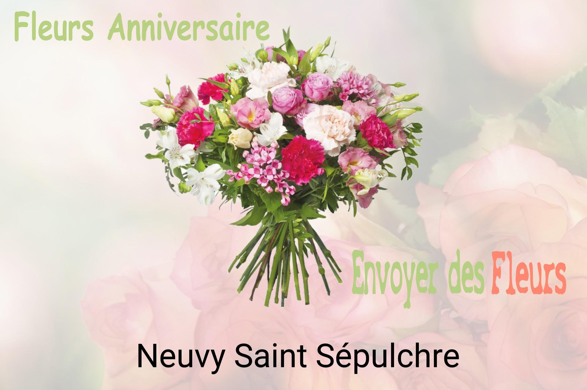 Bouquet de fleurs d’anniversaire livré à Neuvy-Saint-Sépulchre