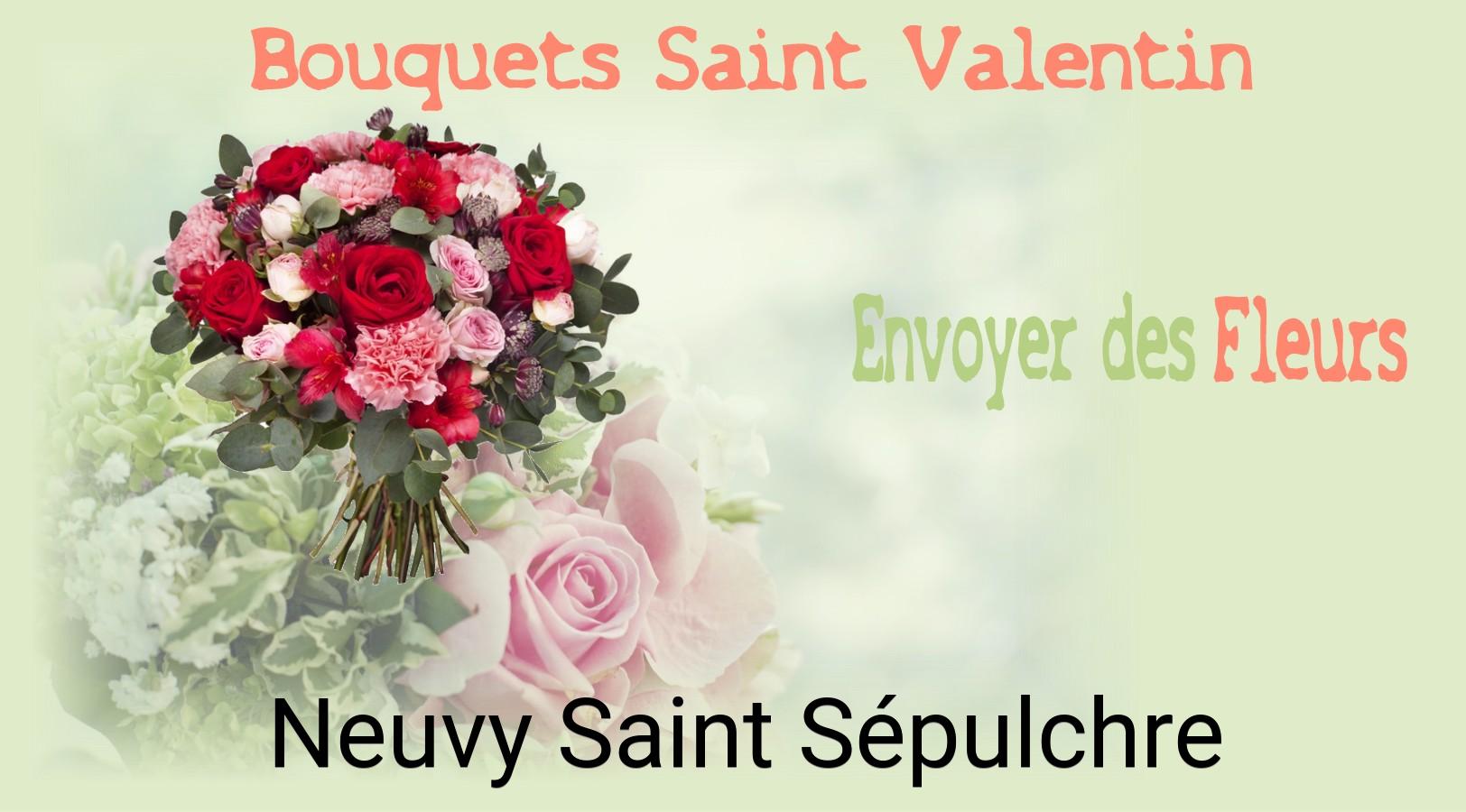Roses de Saint-Valentin livrées à Neuvy-Saint-Sépulchre
